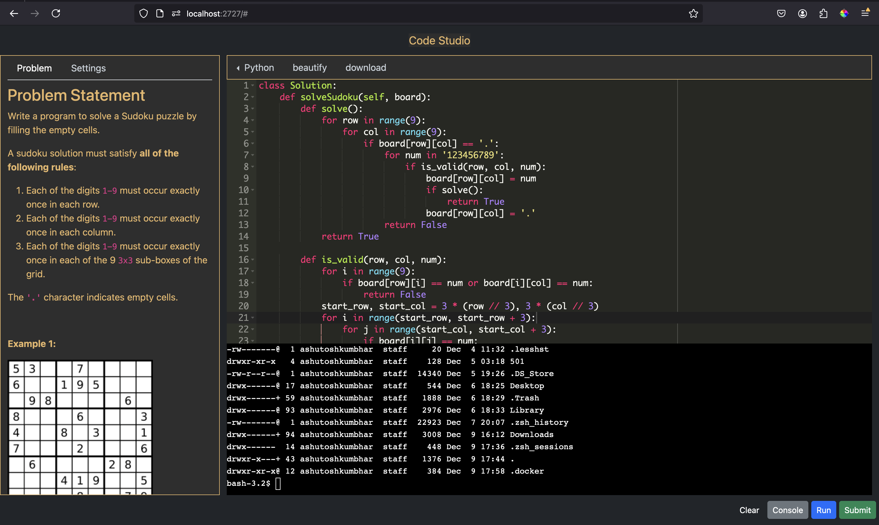 Code Studio Image Here