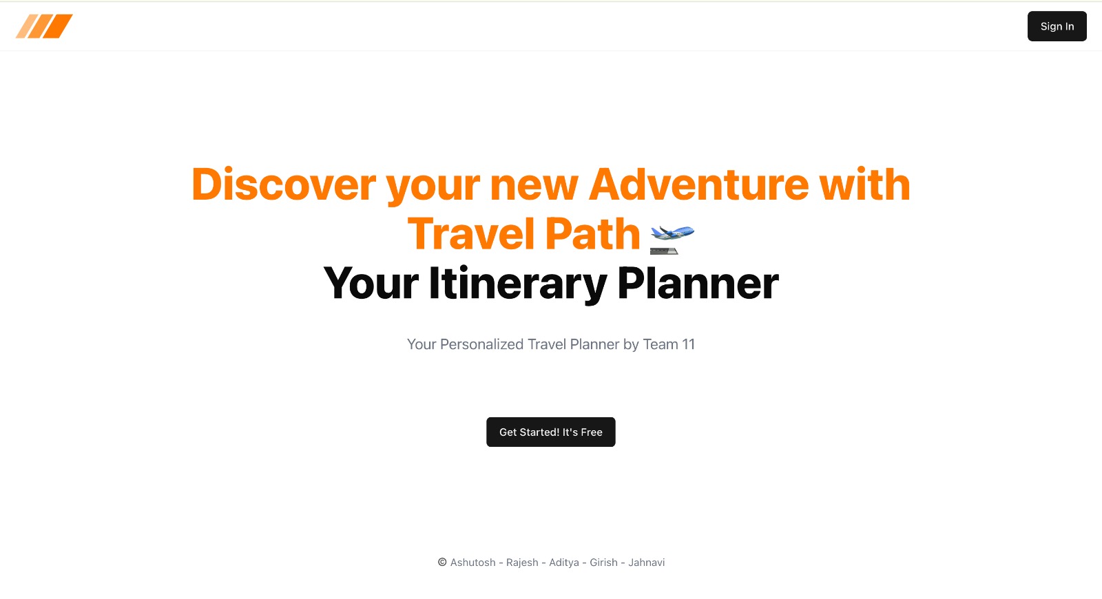 Travel Planner Image 1